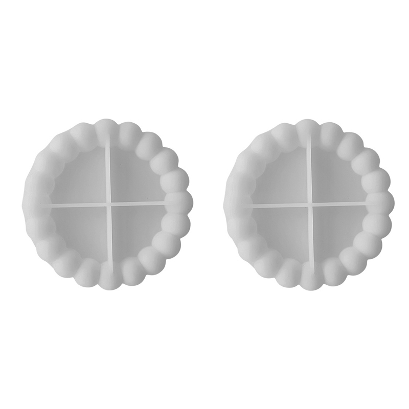 (BF06)Bubble Lace Cup Pad Sili - огляд і ціна Coaster Mold Round