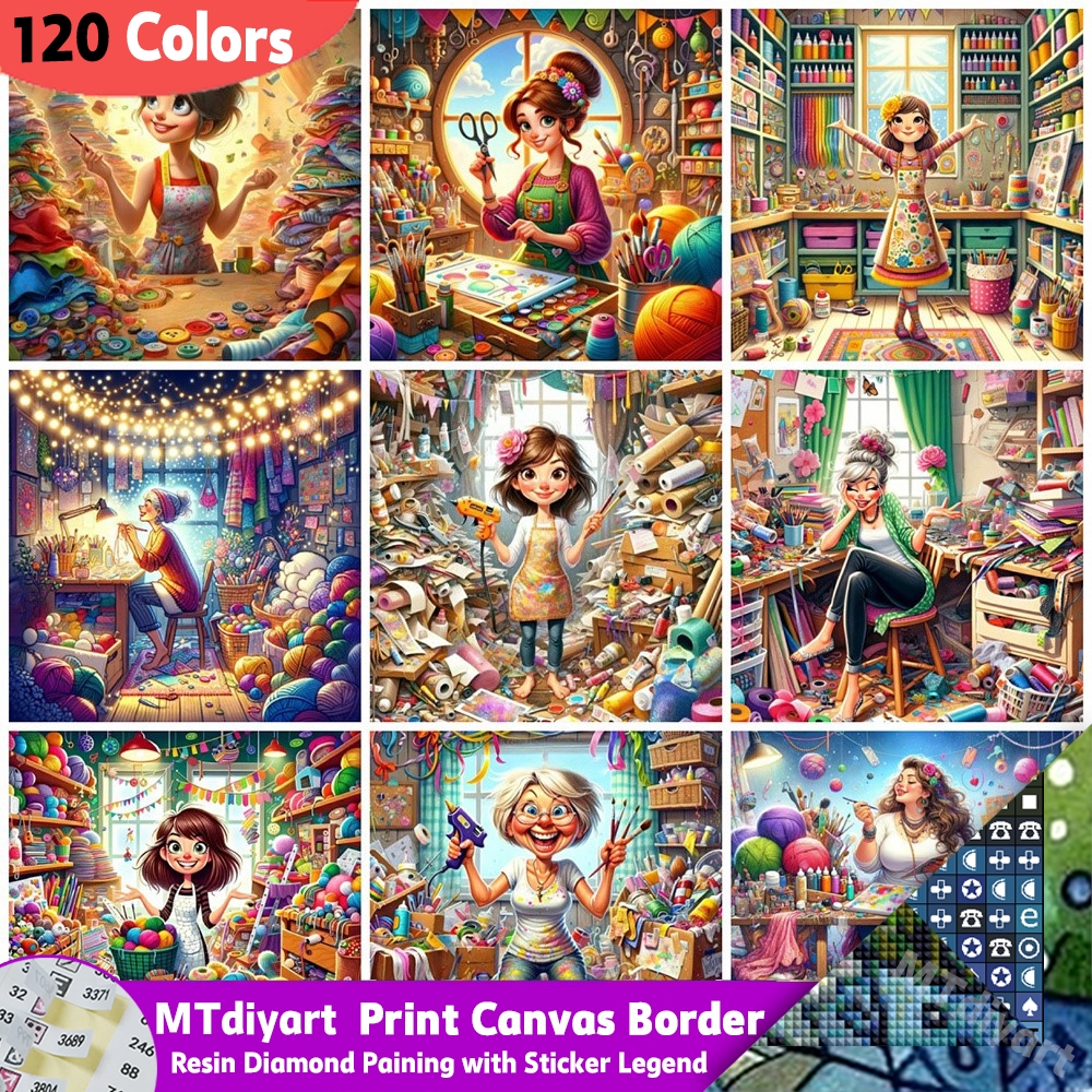Printed Canvas Border Symbol S - огляд і ціна Resin Craft Workshop