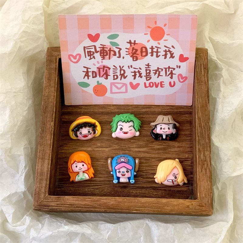 One Piece cartoon cute 3D stic - огляд і ціна Resin Craft Ideas