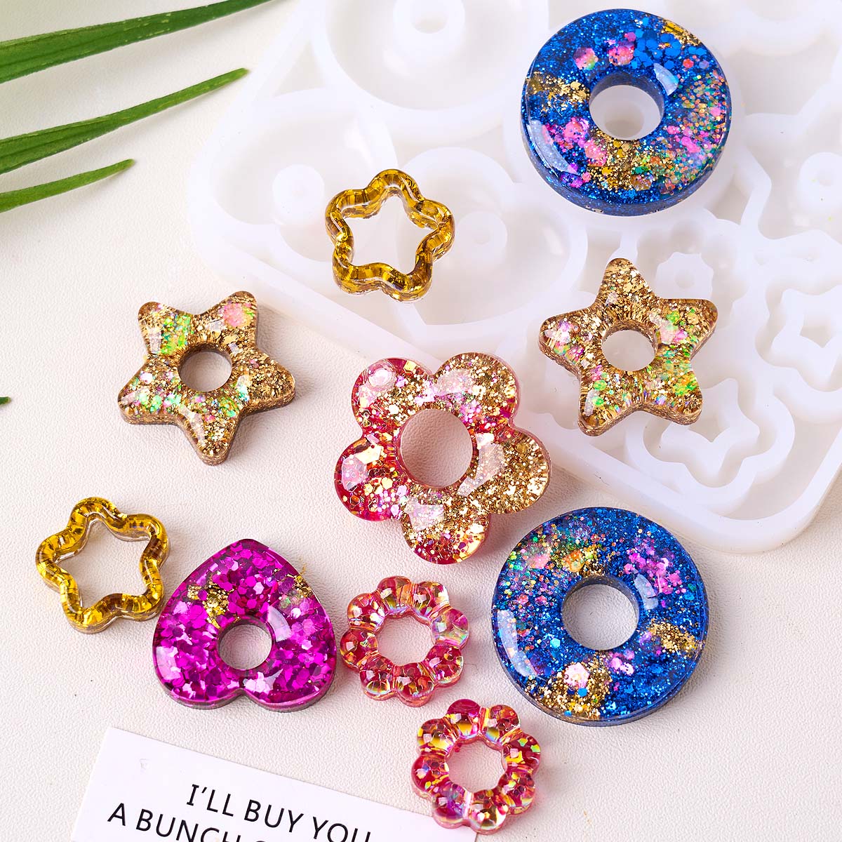 Handmade Press On Nails Transp - огляд і ціна Resin Craft Material