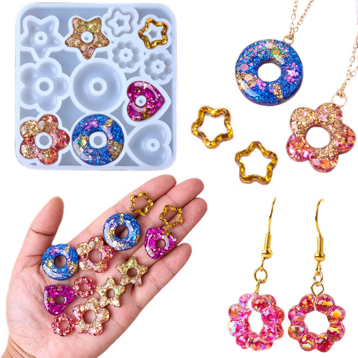 Handmade Press On Nails Transp - огляд і ціна Resin Craft Material