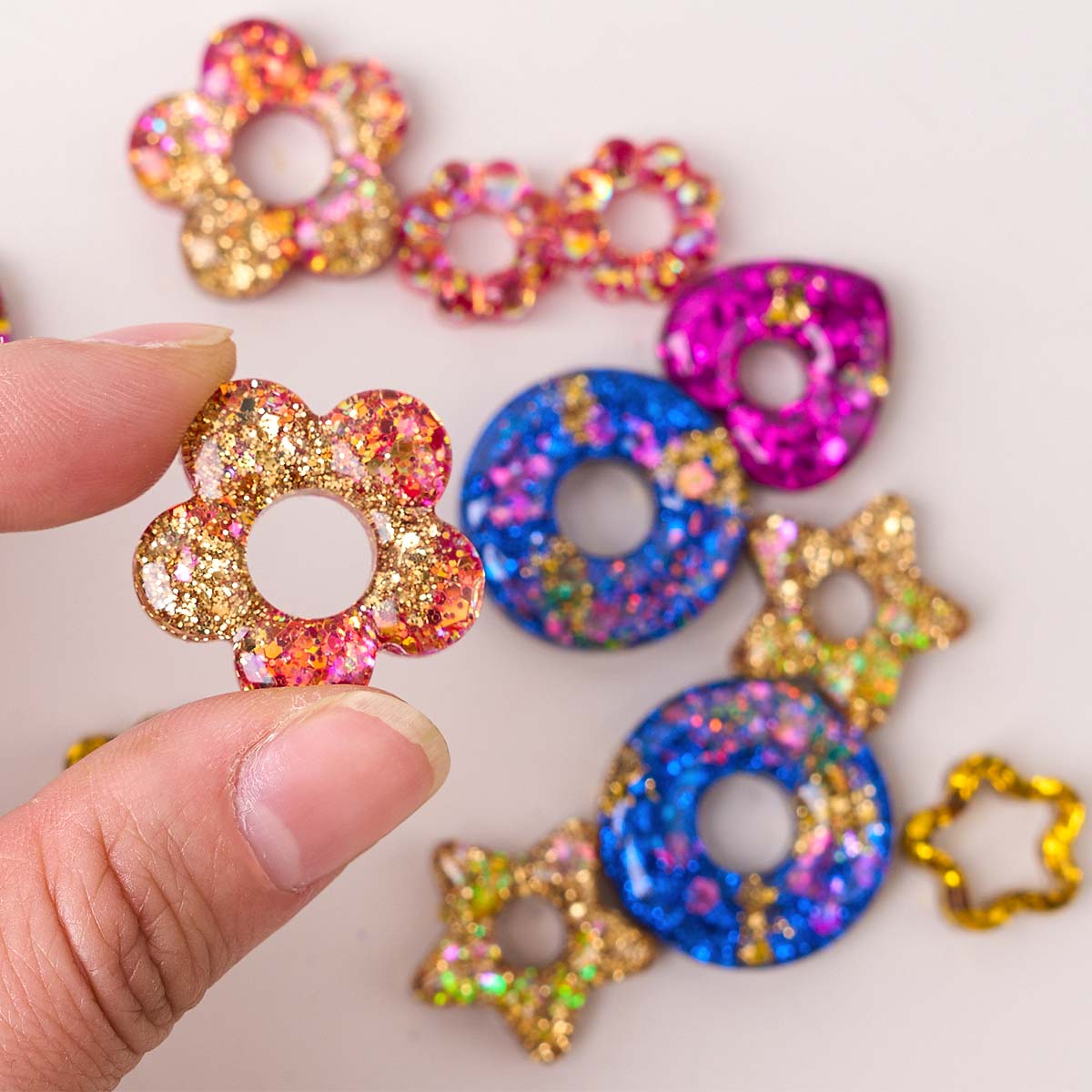Handmade Press On Nails Transp - огляд і ціна Resin Craft Material
