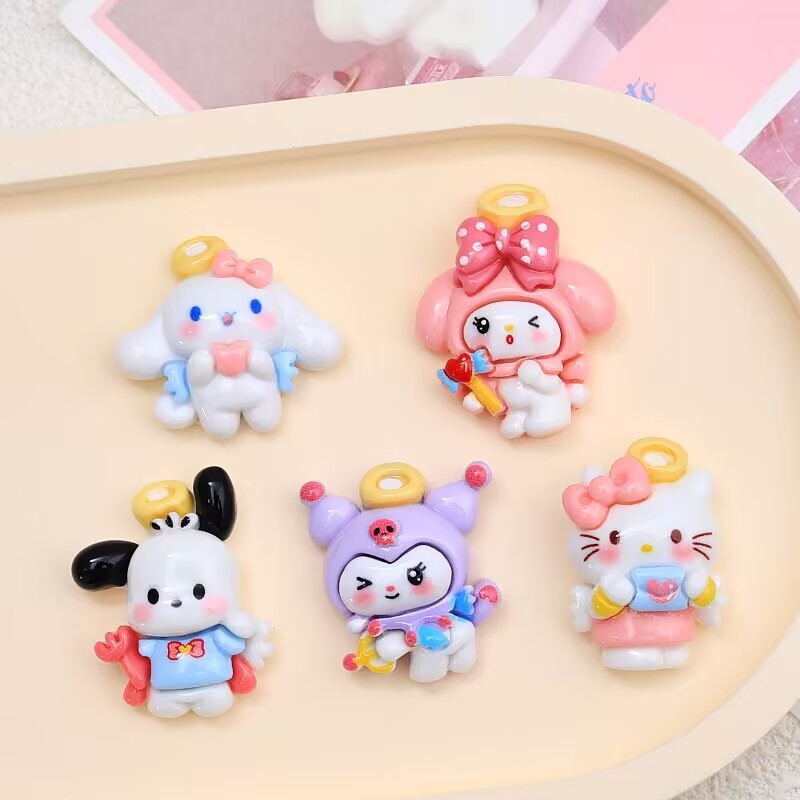 20PCS Resin Cartoon Angel DIY  - огляд і ціна Resin Craft Ideas