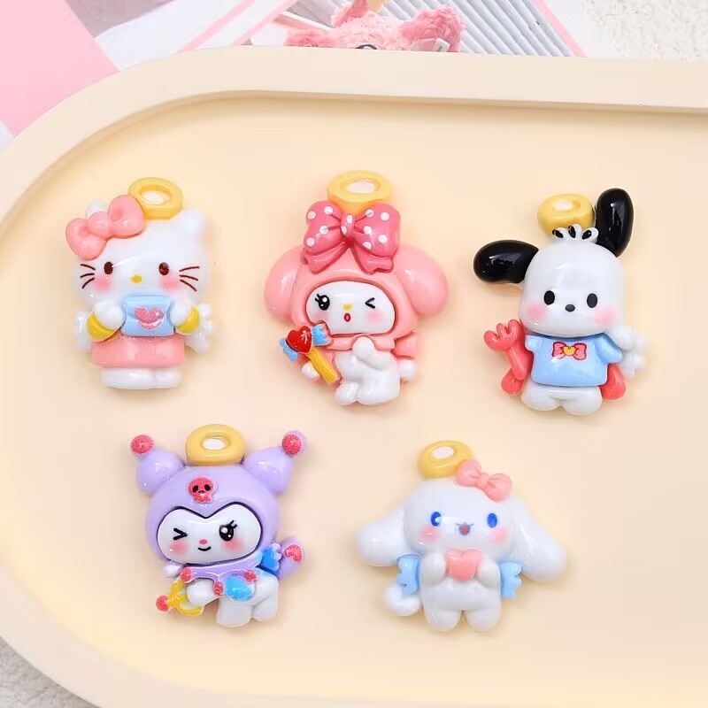 20PCS Resin Cartoon Angel DIY  - огляд і ціна Resin Craft Ideas