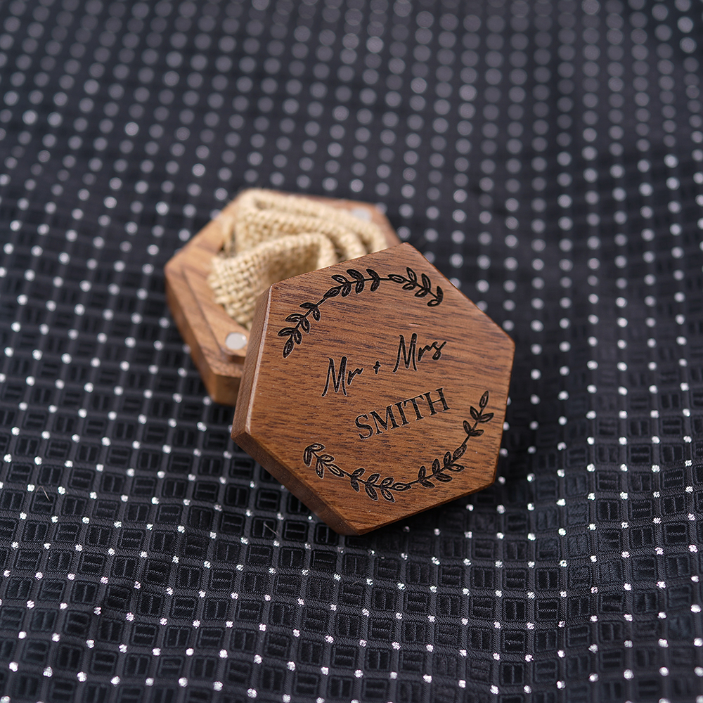 Customized Wedding proposal ri - огляд і ціна Wood Ring Blank