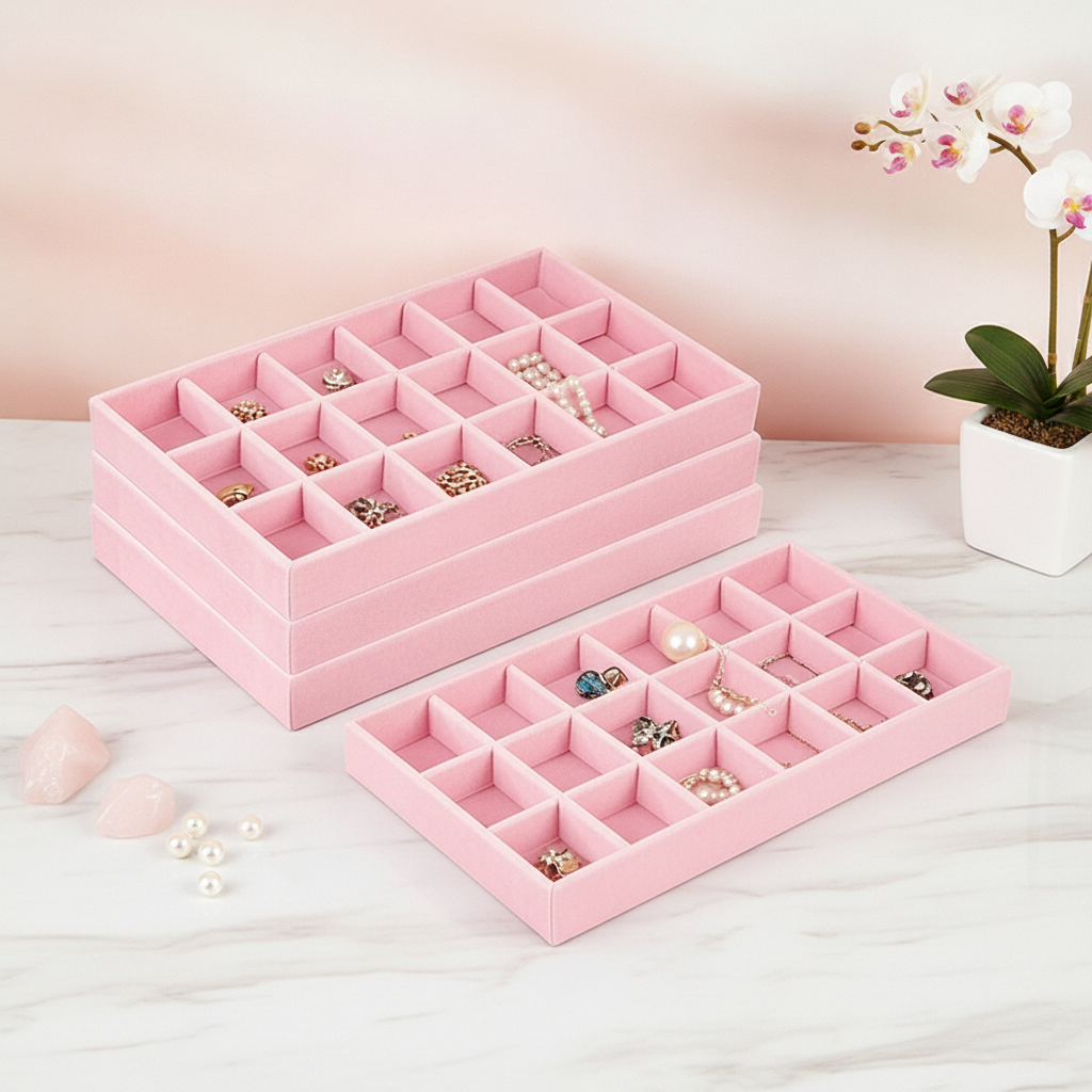 Hot Jewelry Organizer Velvet J - огляд і ціна Wood Ring Blank