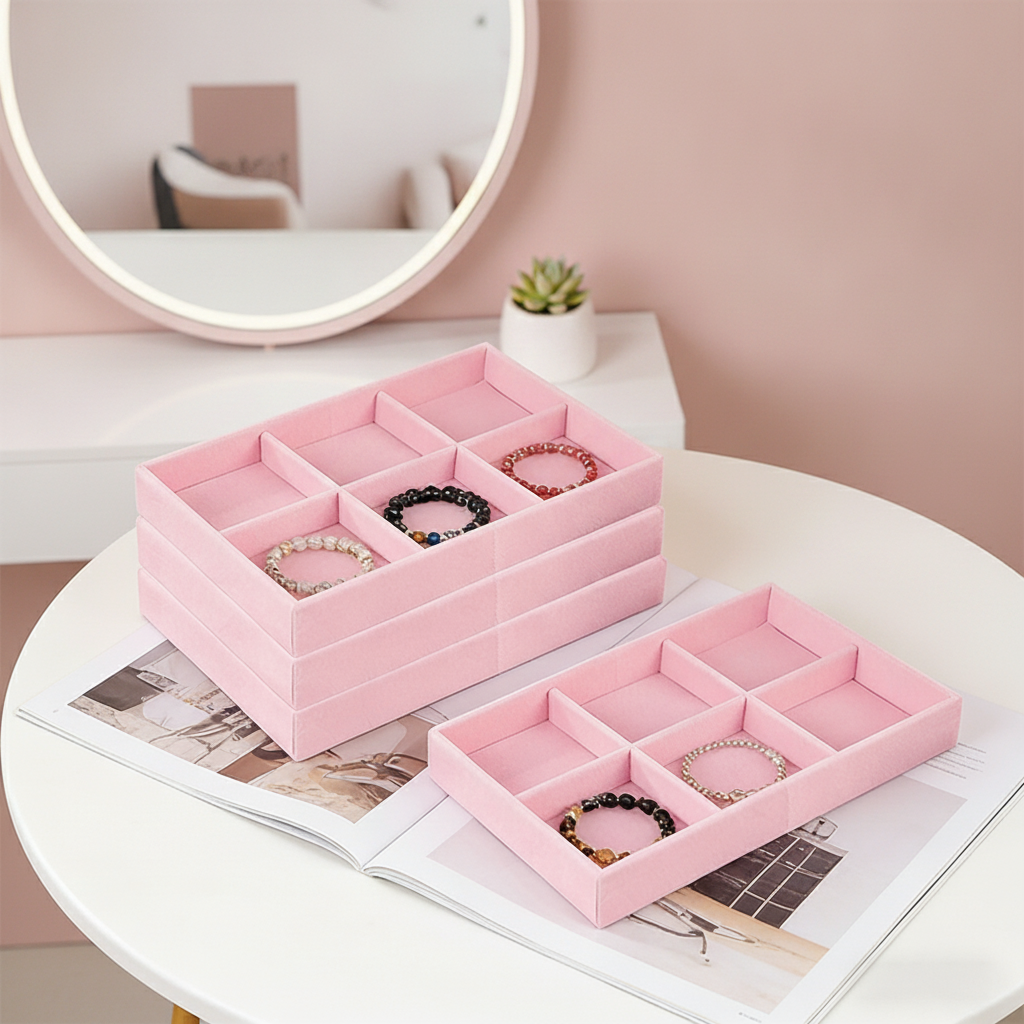 Hot Jewelry Organizer Velvet J - огляд і ціна Wood Ring Blank