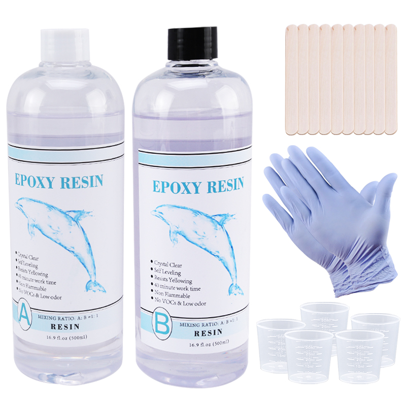 1:1 Clear Epoxy Resin Crystal  - огляд і ціна Mixing Cup Silicone