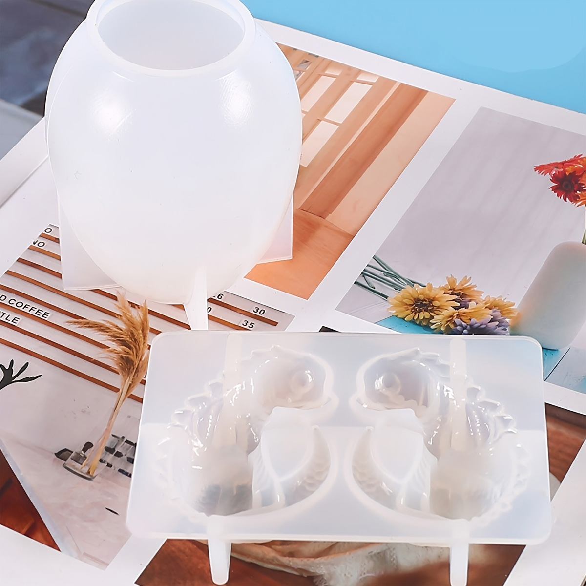 Silicone Dragon Egg Molds, 2-P - огляд і ціна Resin Craft Ideas