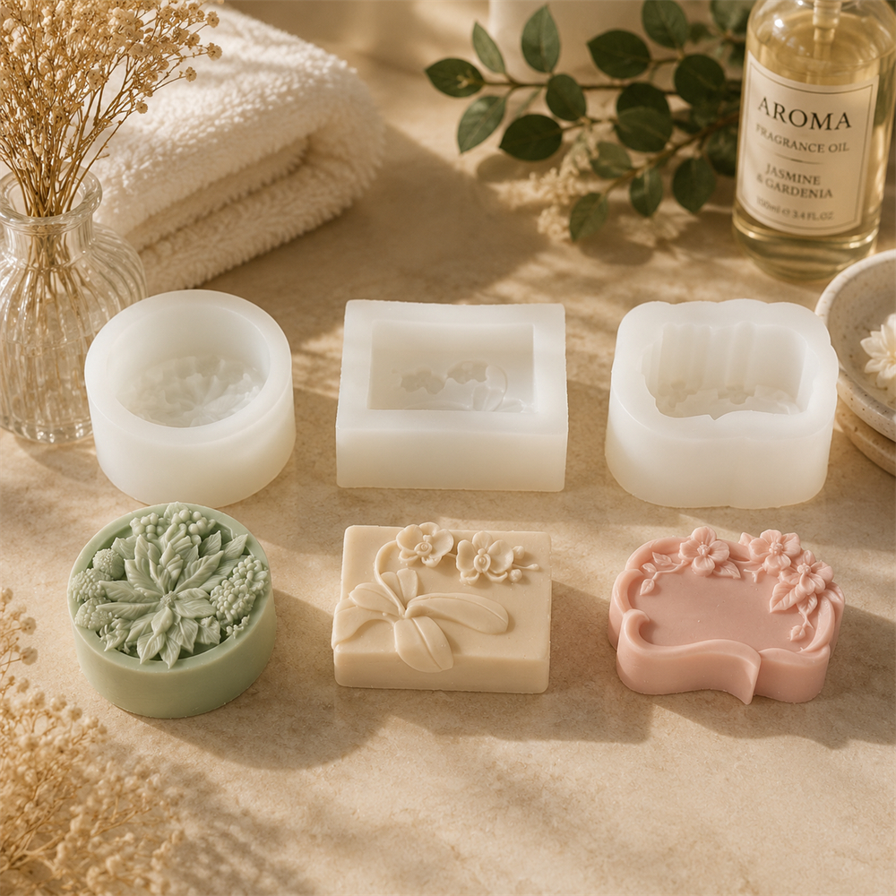 Flower Silicone Soap Mold Luxu - огляд і ціна Resin Craft Ideas