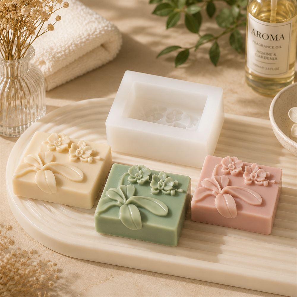 Flower Silicone Soap Mold Luxu - огляд і ціна Resin Craft Ideas