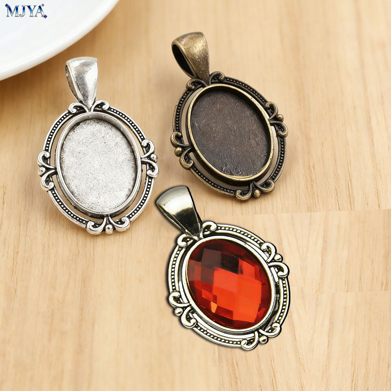 MJYA 10pcs Vintage Pendant Set - огляд і ціна Resin Jewelry Kit