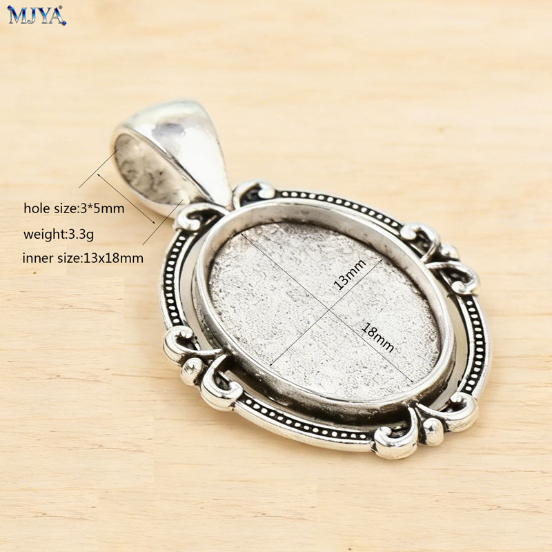 MJYA 10pcs Vintage Pendant Set - огляд і ціна Resin Jewelry Kit